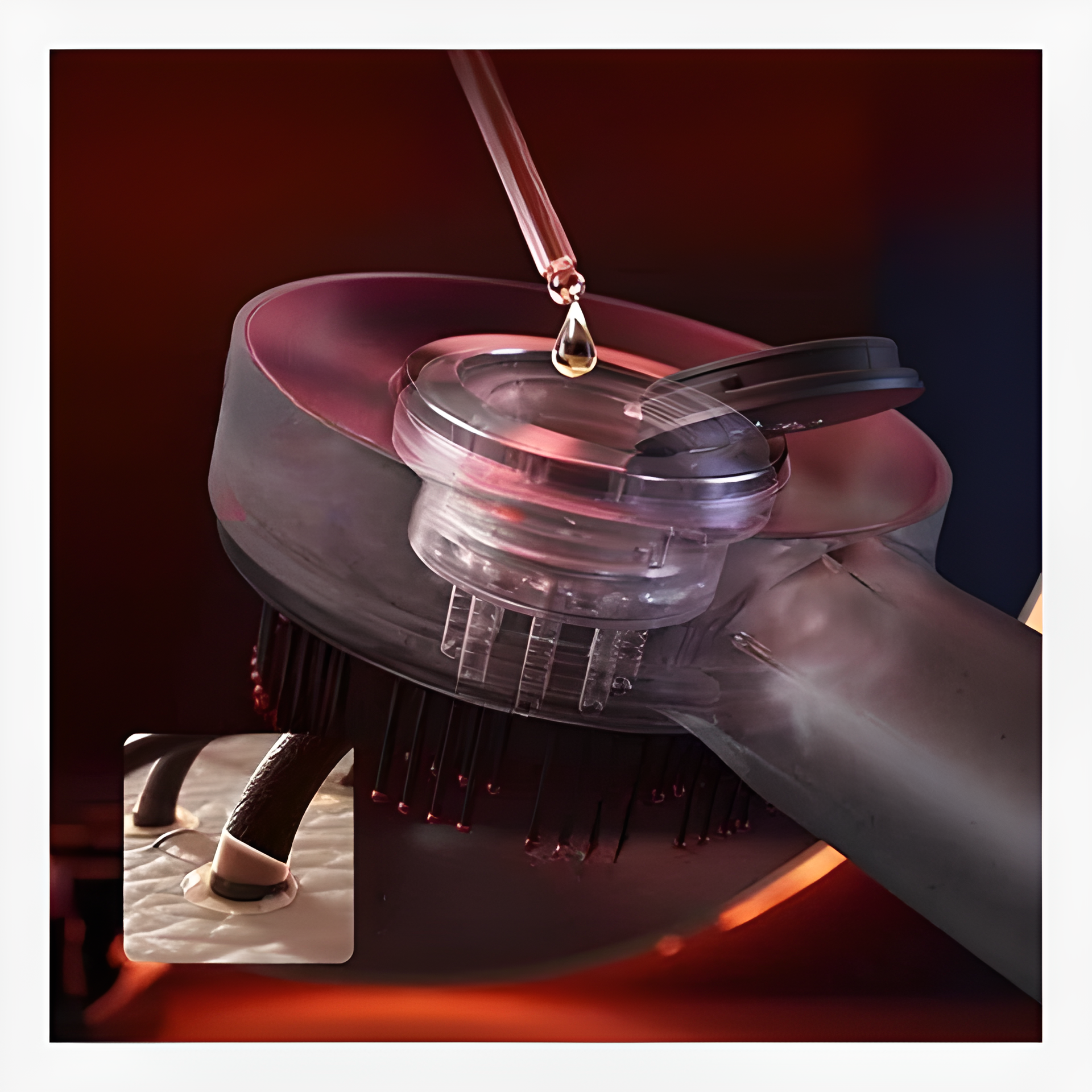 BEAUTLYN 3in1 KOPF-MASSAGEBÜRSTE FÜR KRÄFTIGES UND VOLLERES HAAR